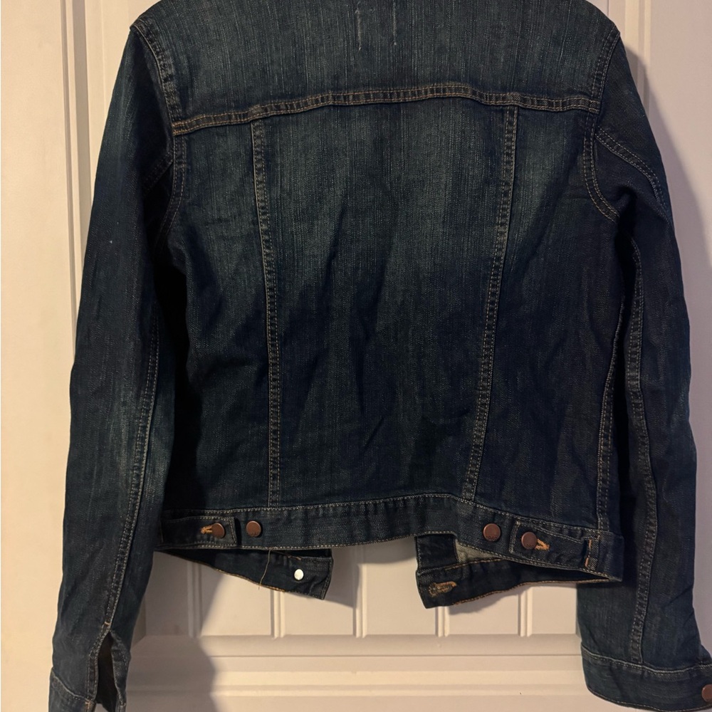 GAP Classic Dark Blue Jean Jacket - Picture 4 of 4